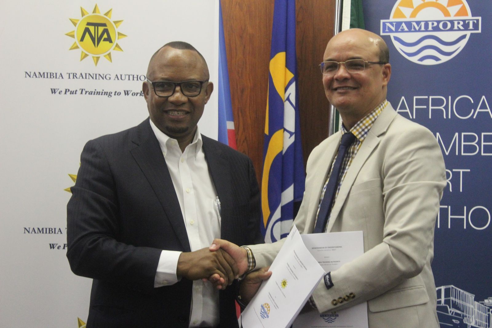 Namport signs an MoA with NTA